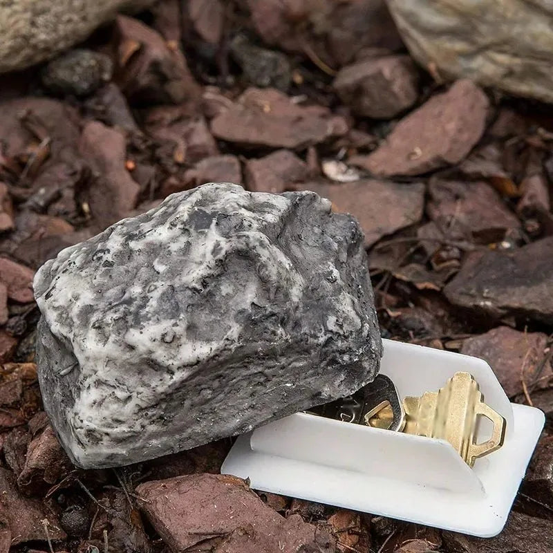 Fake Rock Key Hider – Outdoor Stone Key Storage Box