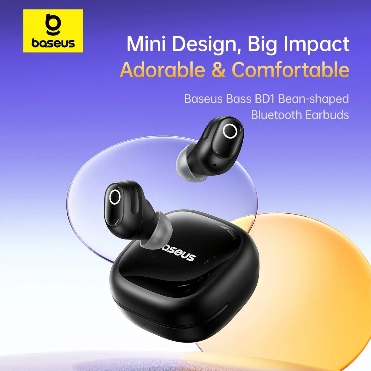 Baseus Bass BD1 Wireless Earbuds Bluetooth 5 4 Earphones Mini