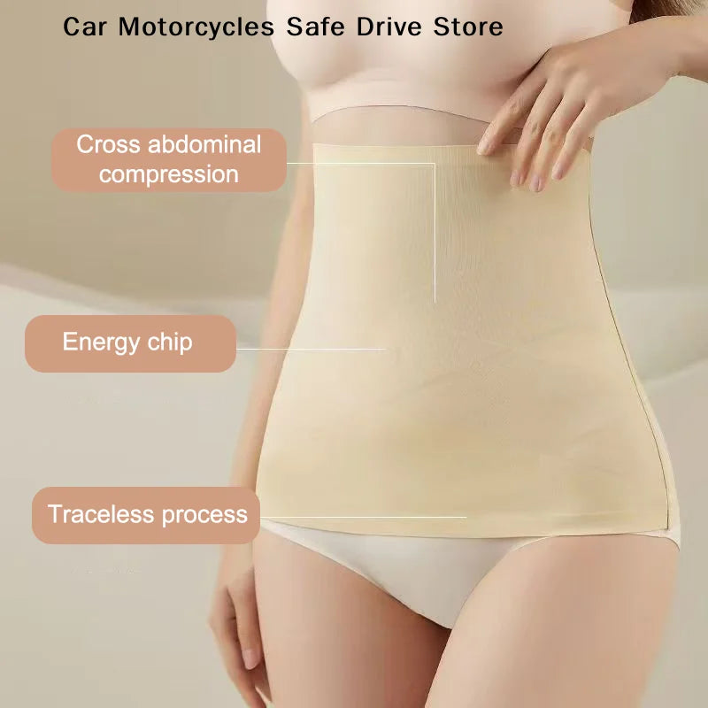 CMHigh Elasticity Seamless Postpartum Body Shaper Thin Belly