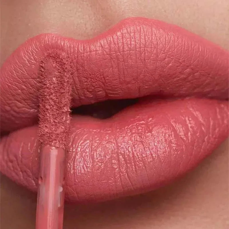 12 Colors Liquid Lipstick Nude Matte Sexy Waterproof Long Lasting Lip
