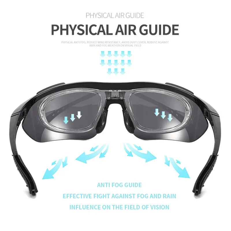 Riding Cycling Sunglasses Mtb Polarized Sports Cycling Glasses Goggles Bicycle Mountain Bike Glasses Men's Women Cycling Eyewear Zpaxo