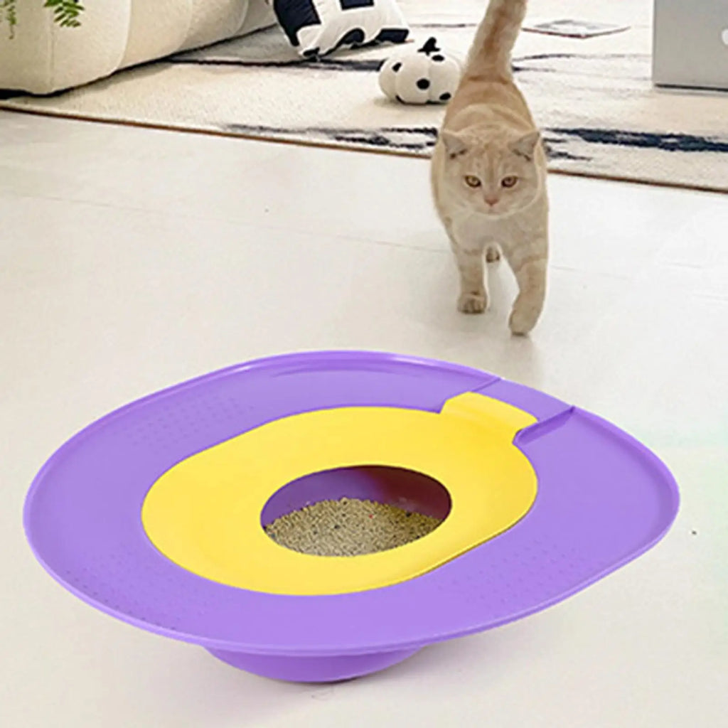 Cat Toilet Trainer Training Reusable Urinal Potty Safe Removable Home