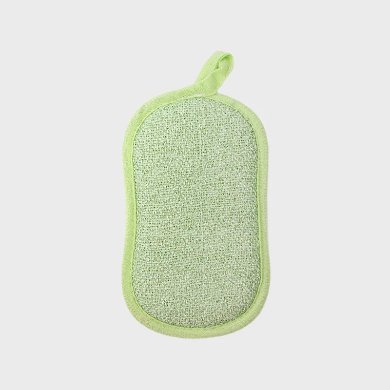 Reusable Sponge Wipes Multi-functional Scratch-free Cleaning Pads Zpaxo green-1pc