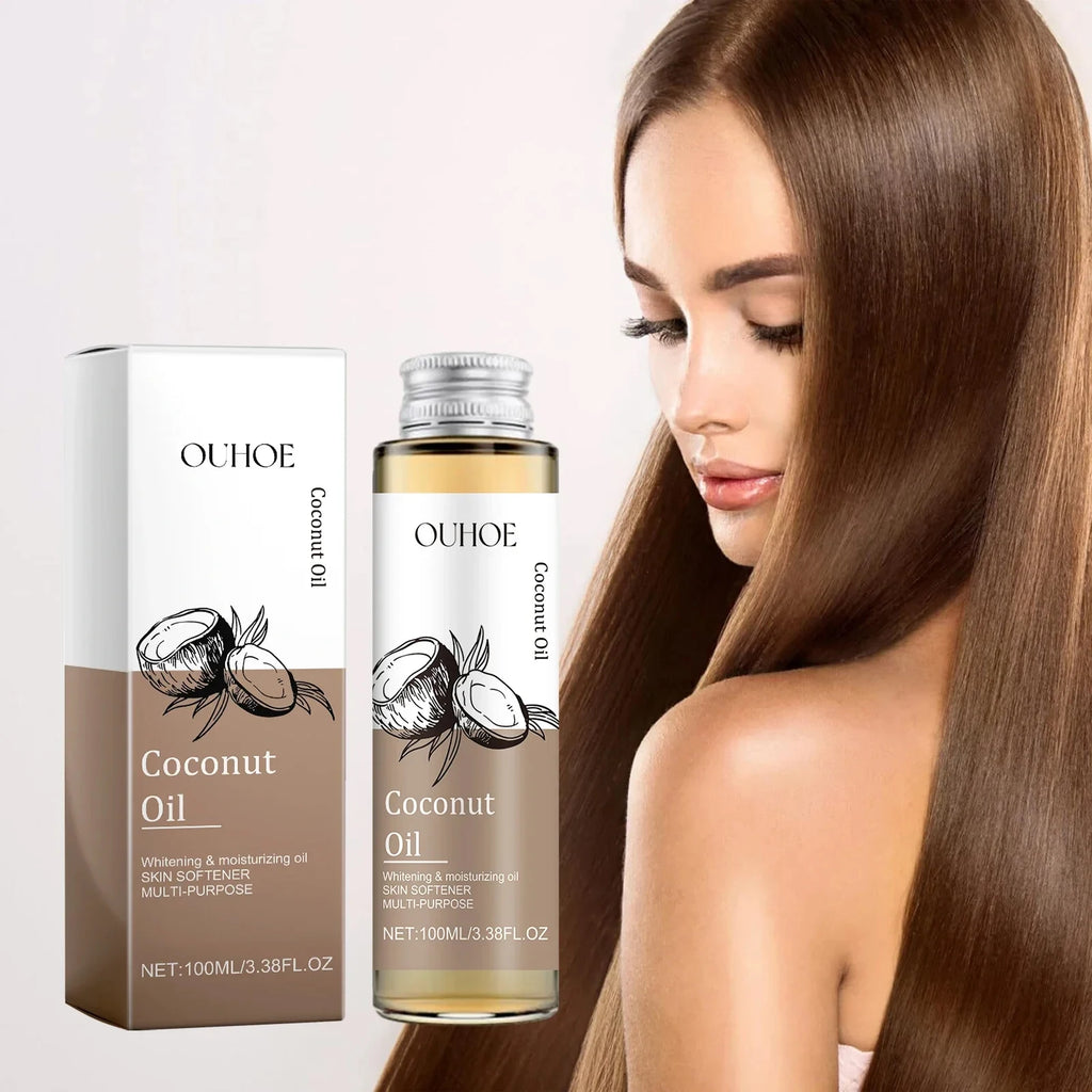 Multipurpose Coconut Oil - For Hair, Skin & Makeup Removal - Natural Moisturizing & Nourishing - Pure Cold Pressed Coconut Oil Zpaxo