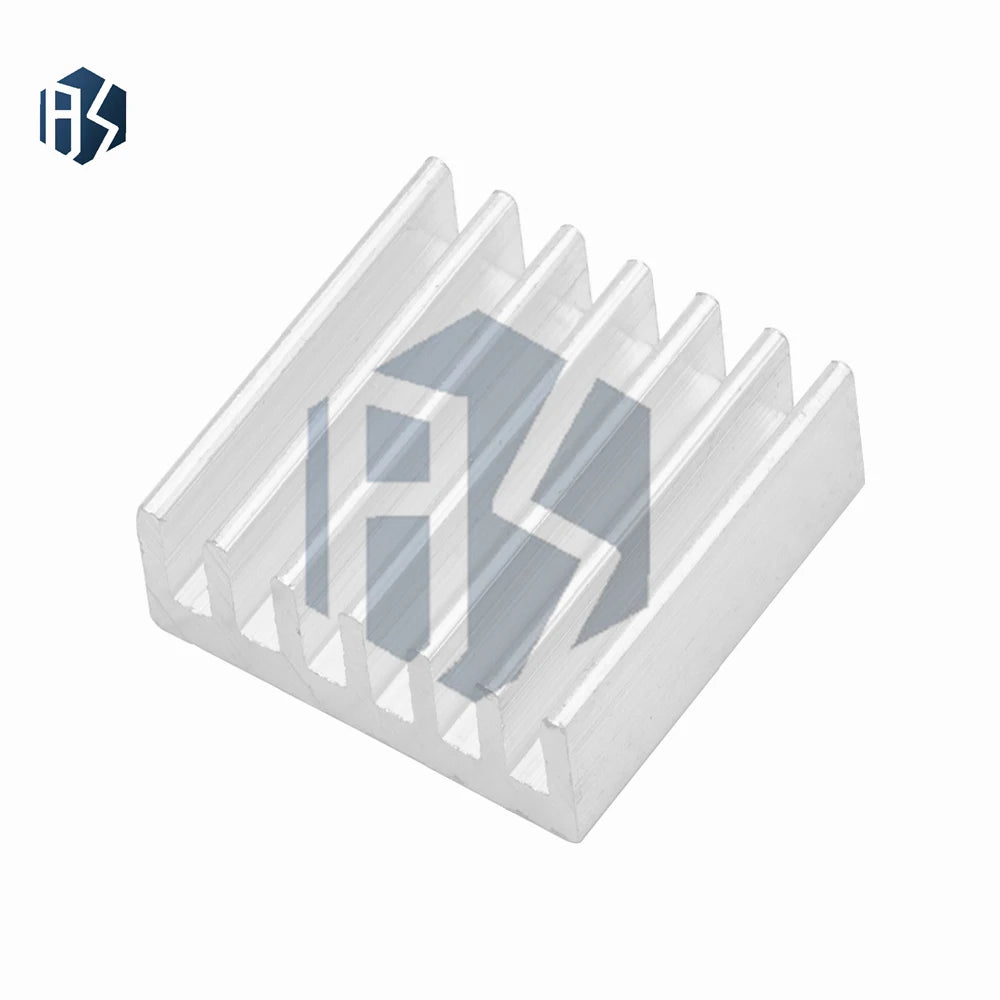 Pure Aluminum Heatsink Raspberry Pi 2B Adhesive Cooler Radiator Zpaxo