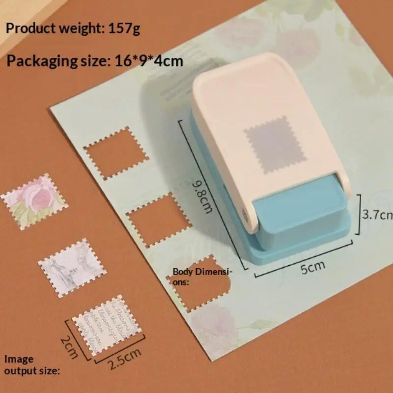 Square Card Embosser Border Punch – DIY Scrapbooking Tool