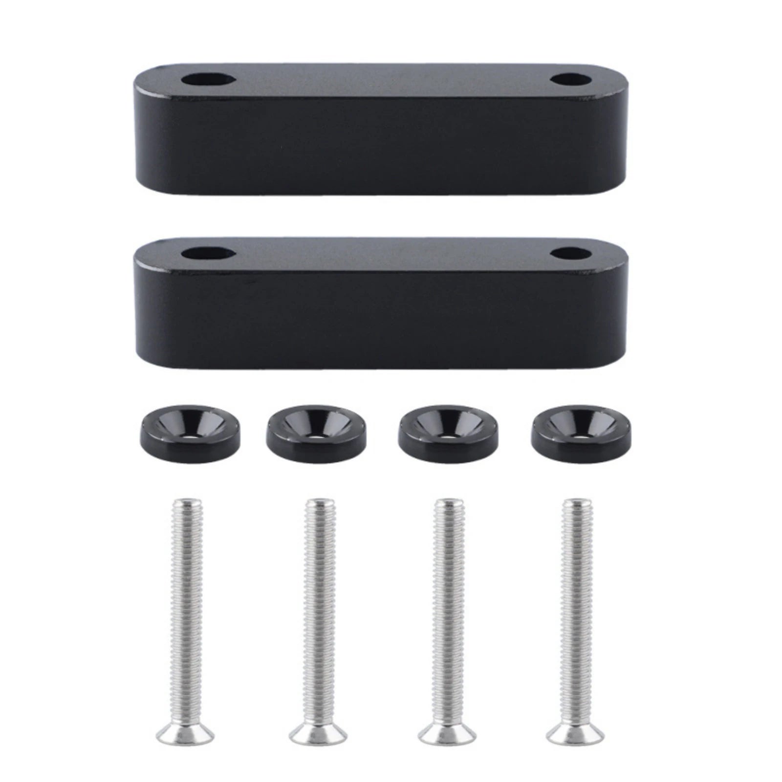Car Billet Aluminum Racing Hood Vent Spacer Risers Fender Washer