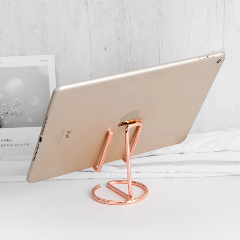 Desktop Phone Holder Simple Metal Business Card Holder Stand Office Desktop Business Name Card Display Organizer Zpaxo