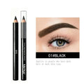 3 Colors Wooden Eyebrow Eyeliner Pencil Waterproof Smudge Proof Matte