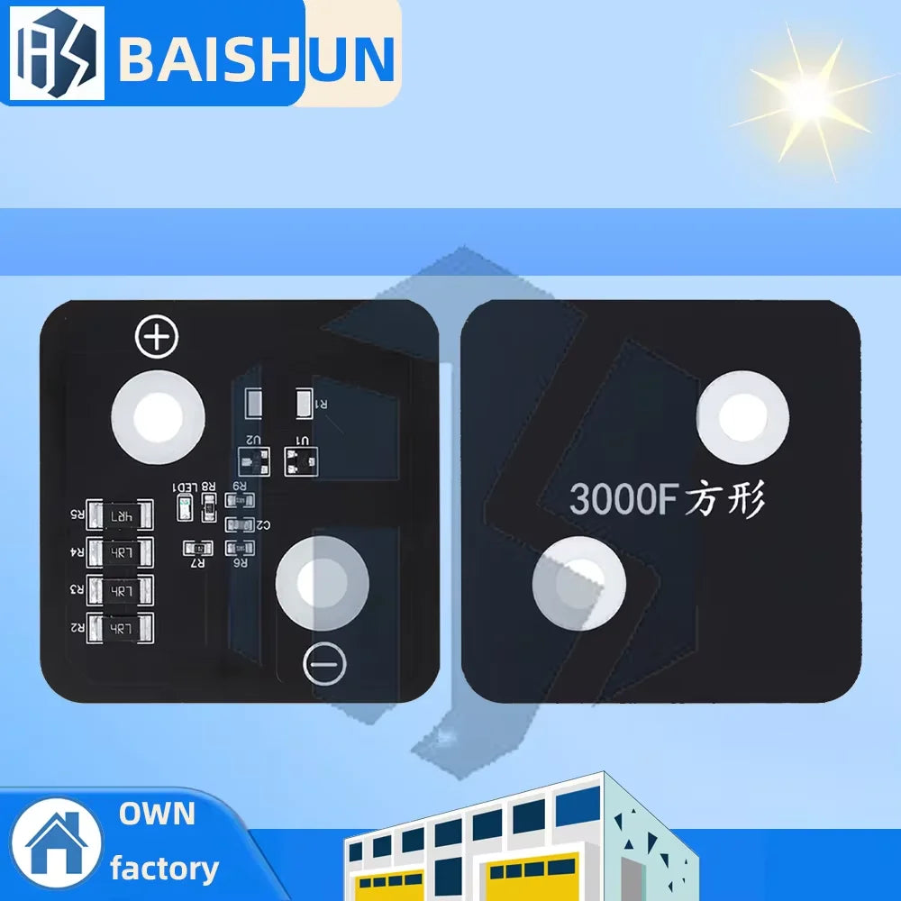5 4 Supercapacitor Balancing Board 2 8V 3000F Over Voltage Protection Zpaxo Default Title