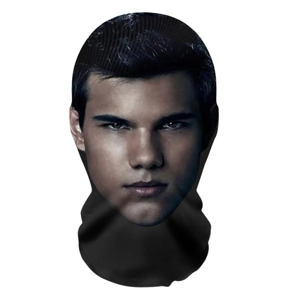 John Pork 3D Printed Seamless Mask – Cosplay & Party Head Cover Cosplay Head Mask Zpaxo J