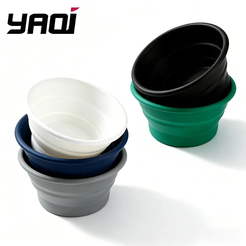 Collapsible Silicone Shaving Bowl – Men's Travel Lather Bowl Shaving Bowl Zpaxo