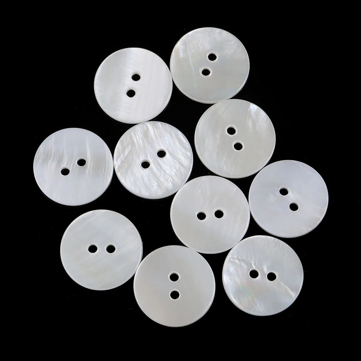 Mutil-size Pearl Shell Buttons Clothing Sewing Accessories DIY Crafts Zpaxo 18mm 10pcs