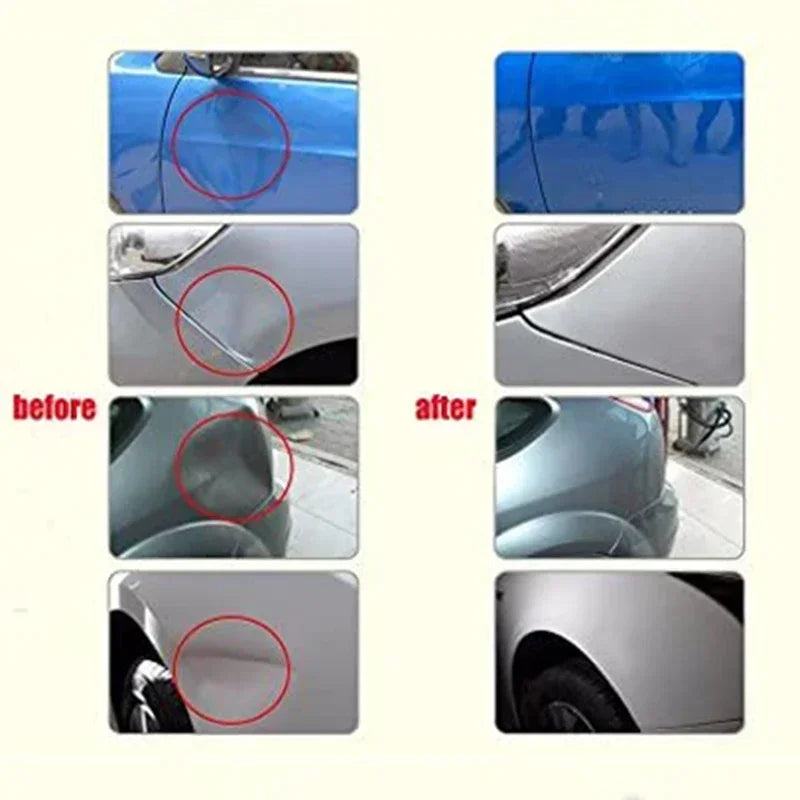 10Pcs 7x100mm 7x150mm Car Dent Repair Glue Sticks Car Body Paintless Dent Repair Black Hot Melt Strip Repairing Glue Stick Tools Zpaxo