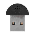 Portable Mini USB Microphone for Computer PC Studio Speech Microphone Recording Audio MIC Adapter Zpaxo black