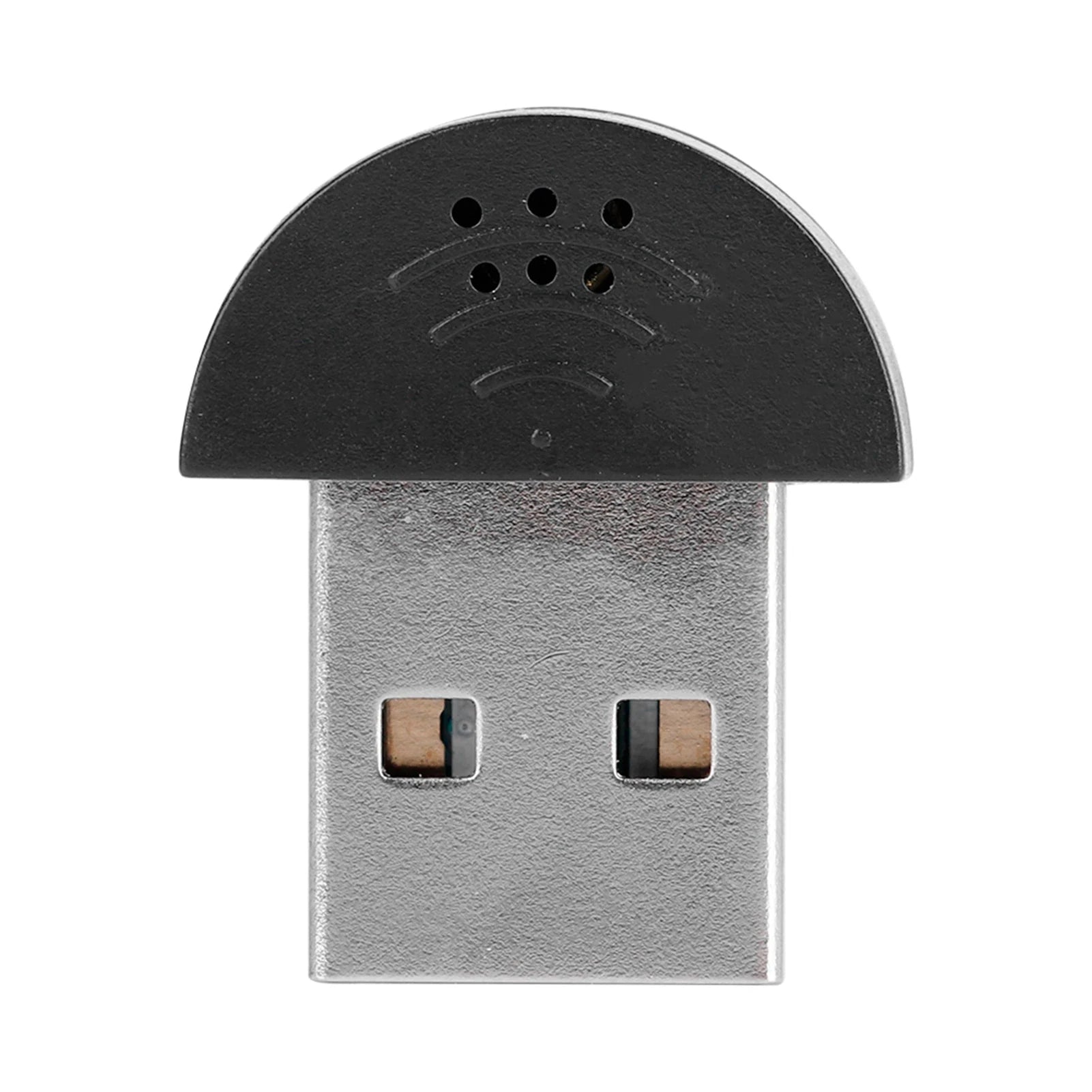 Portable Mini USB Microphone for Computer PC Studio Speech Microphone Recording Audio MIC Adapter Zpaxo black