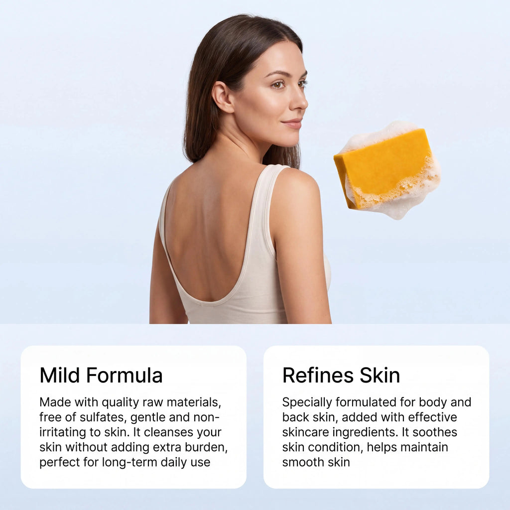 Turmeric Exfoliating Soap – Acne, Dark Spots & Deep Clean Exfoliating Soap Bar Zpaxo