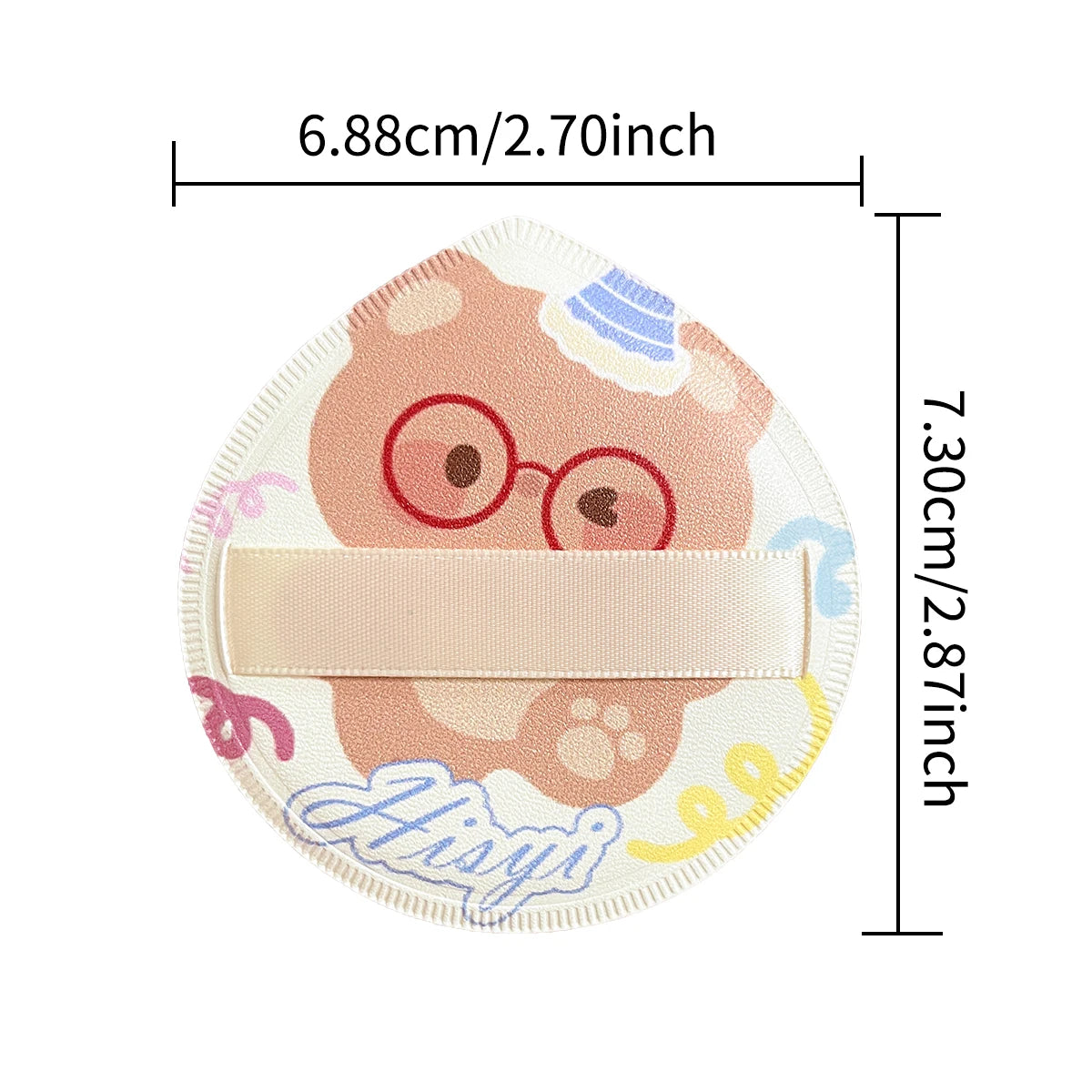 Dry Wet Dual-purpose Makeup Cream Puff Sponge Cute Korean-style Zpaxo