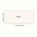 Heart Cotton Towel Red Soft Face Bath Towels Absorbent Shower Zpaxo onesize
