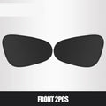 Electrostatic Adsorption Car Side Window Sun Shade Heat Insulation Zpaxo Front 2Pcs