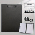 A4 Documents Organizer File Envelopes Folder Lock Button Design Larger Capacity Waterproof A4 File Folders For Office Supplies Zpaxo Black