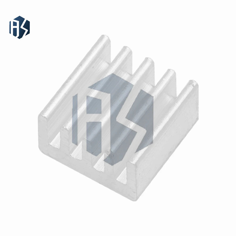 Pure Aluminum Heatsink Raspberry Pi 2B Adhesive Cooler Radiator Zpaxo