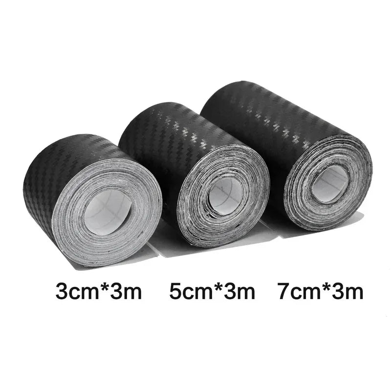 3D Carbon Fiber Car Anti-Scratch Tape – Door Sill Body Protector