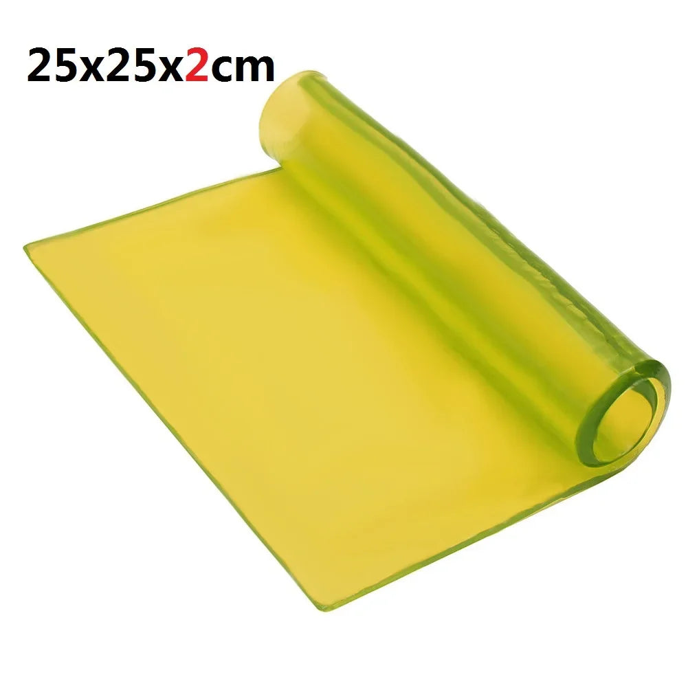 New Motorcycle Seat Gel Pad Shock Absorption Mat Motorbike Scooter Comfortable Soft Gel Cushion Motor Bike Modified Seat Pads Zpaxo 25x25x2cm Yellow