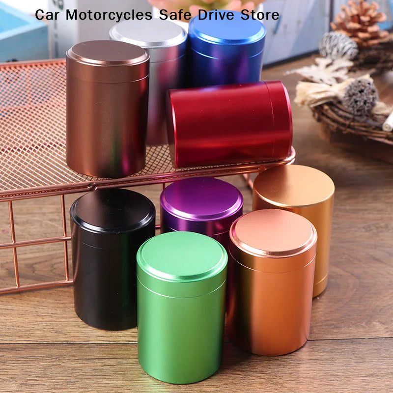 CM80ML Mini Metal Solid Airtight Smell Proof Container Aluminum Alloy