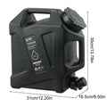 11 Outdoor Water Bucket Large-capacity Portable Camping Bag Container