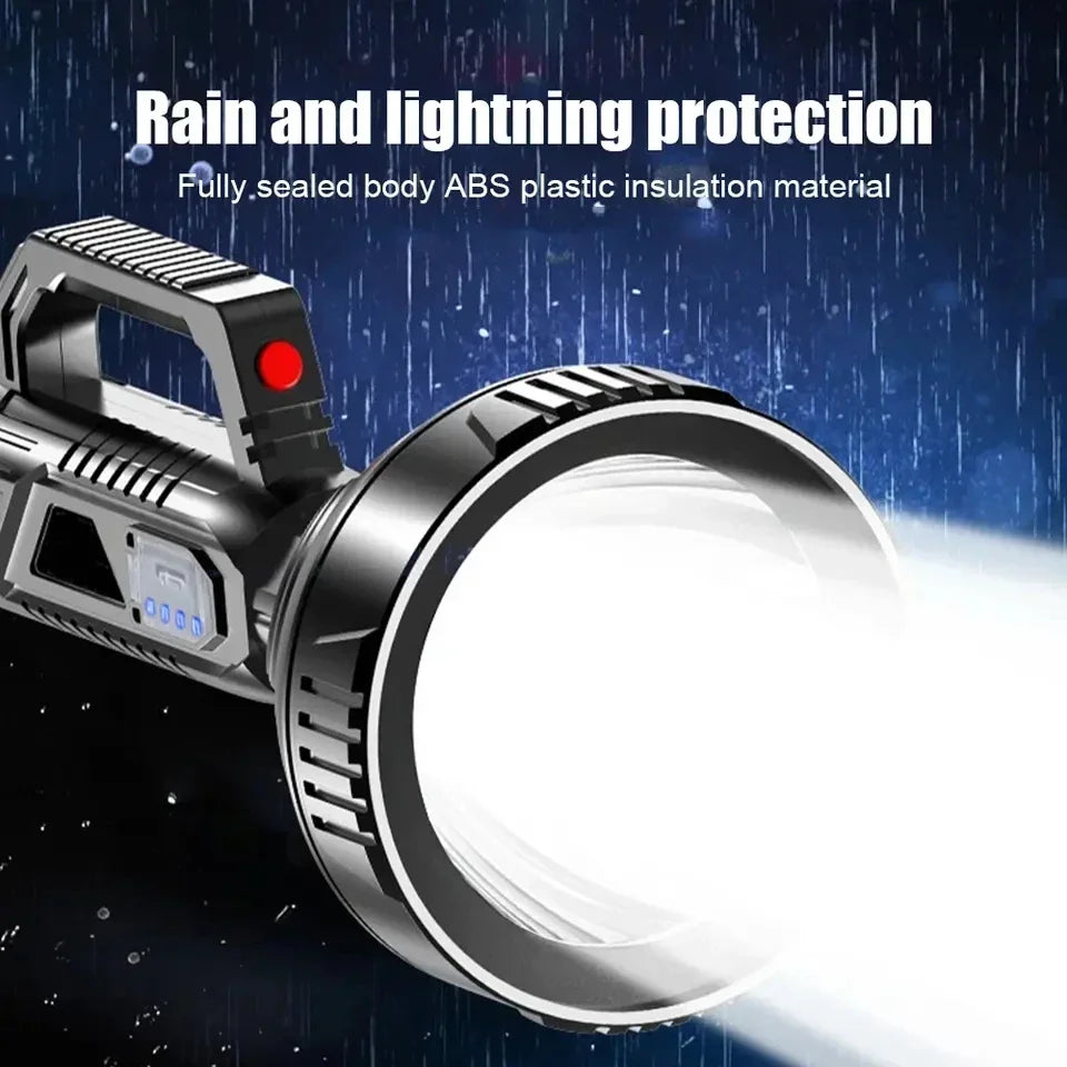 ESMARTER 1300LM LED Spotlight Flashlight – USB Rechargeable LED Spotlight Flashlight Zpaxo
