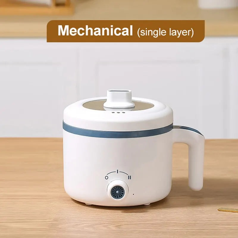 Electric Rice Cooker Single Double Layer 220V Multi Cooker Non-Stick Smart Mechanical MultiCooker Steamed Rice Pot For Home Zpaxo 200444-Single 220-230 volts European regulations