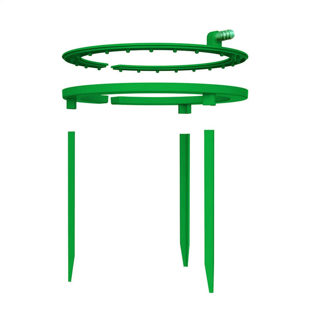 Plant Drip System Water Rings For Plants Plant Drip Loop With Support Automatic Drip Irrigation Kits For Indoor Lawn Garden Zpaxo