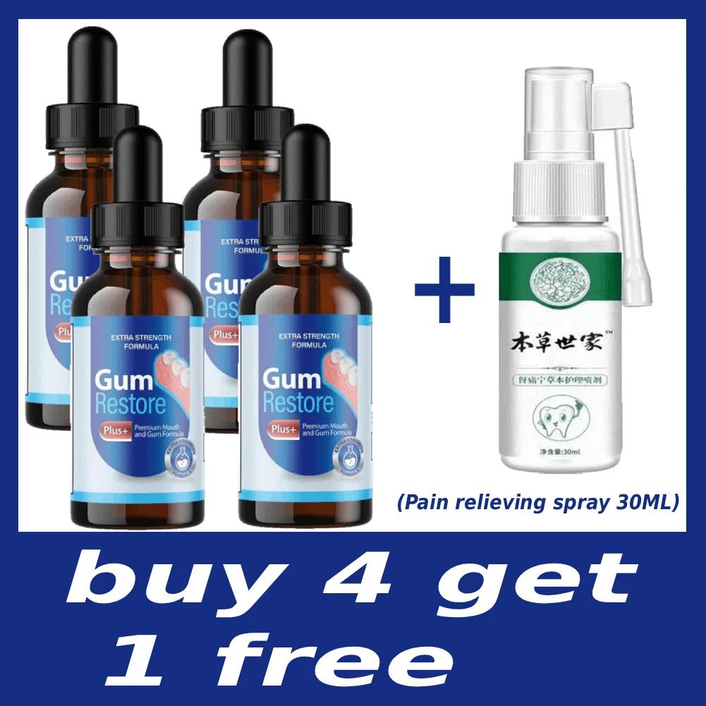 30ml Gum Repair Drops – Sore Gum Relief & Teeth Cleaning Gum Repair Serum Zpaxo C