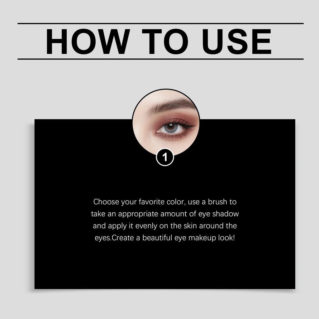 9 Color Eyeshadow Palette – Blendable, Waterproof & Long-Lasting Eyeshadow Palette Zpaxo