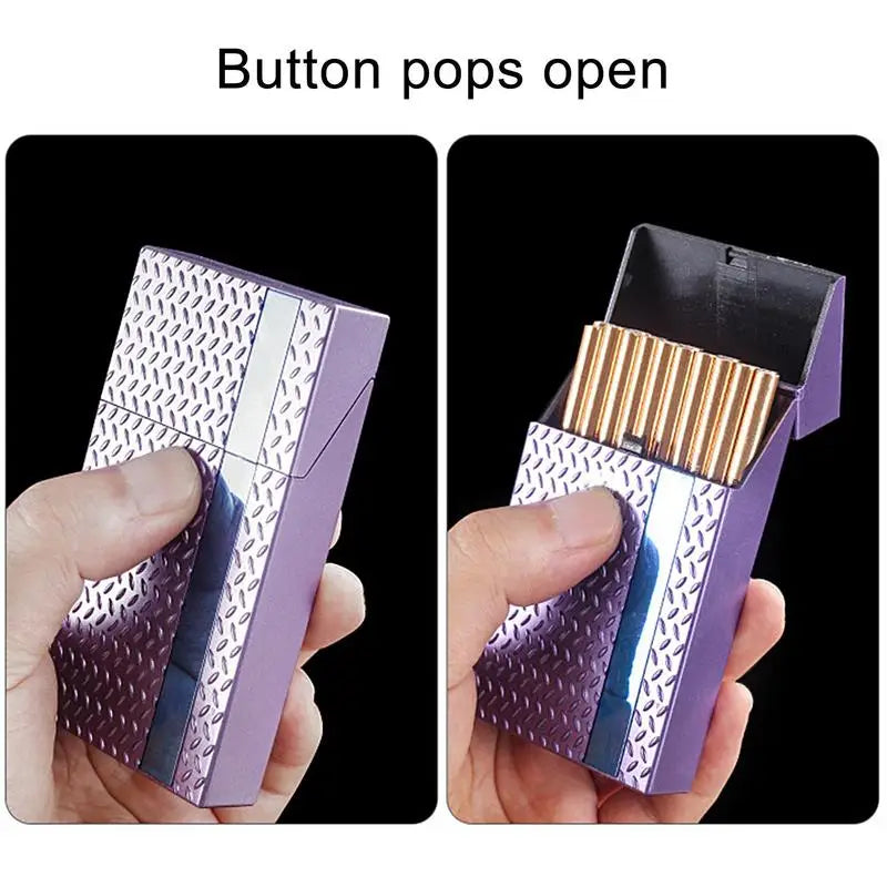 Cigarettes Case Holder Cigarettes Carrying Box For 20-piece Slim Cigars Small Cigarettes Container Cigarettes Protective Case Zpaxo