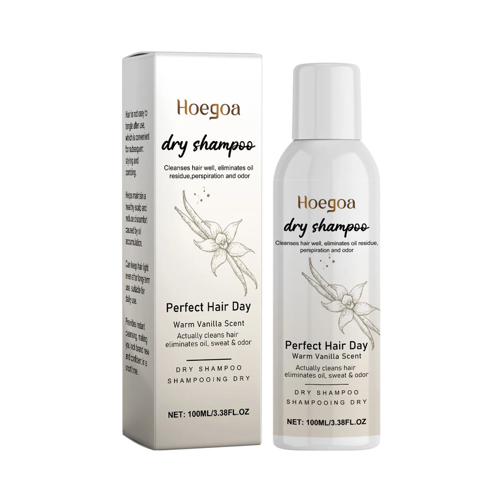 Vanilla Dry Shampoo Spray: Mild Dry Shampoo for Hair Repair, Taming Frizz, Adding Volume & Easy Hair Styling Zpaxo