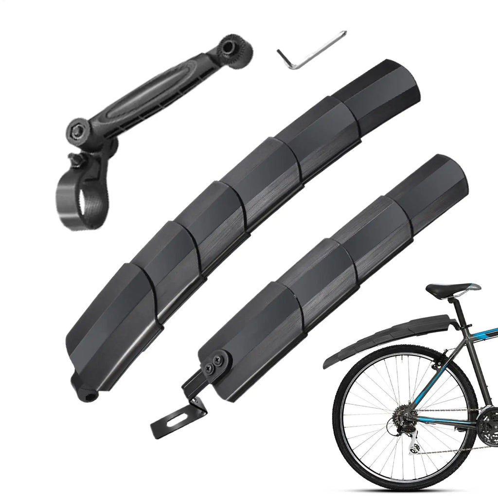 Bike Mud Guard Telescopic Bicycle Front Rear Fenders Splash Mudguard