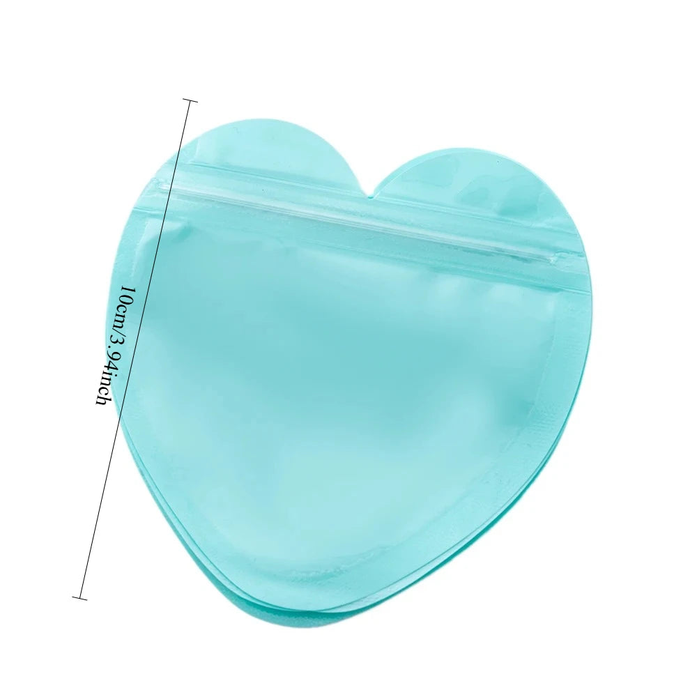 20-Pack Heart Candy Bags – Jewelry & Party Gift Packaging Pouches