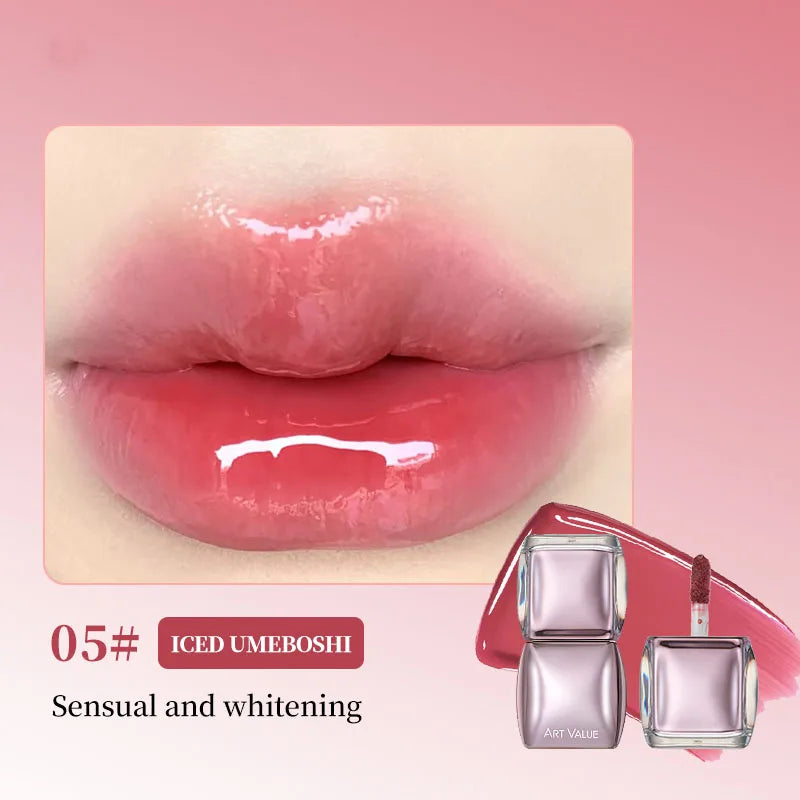 Transparent Powder Gloss Lip Mirror Moisturizing Long-lasting Zpaxo AE810-05