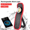 USB Rechargeable COB LED Magnetic Lantern & Camping Work Light