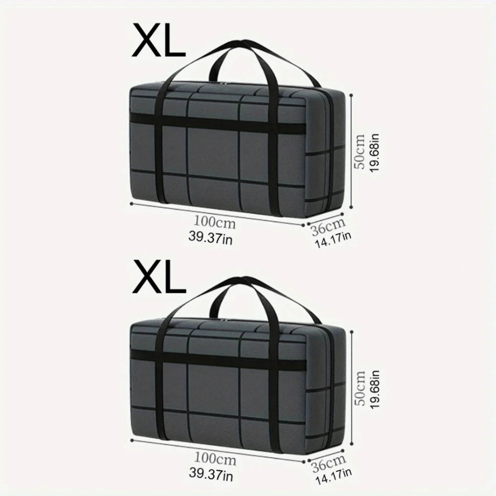 180 90 40L Heavy Duty Large Moving Bags Backpack Strap Strong Handles Zippers Big Totes For Space Saving College Dorm Traveling Zpaxo 2PCS 180L