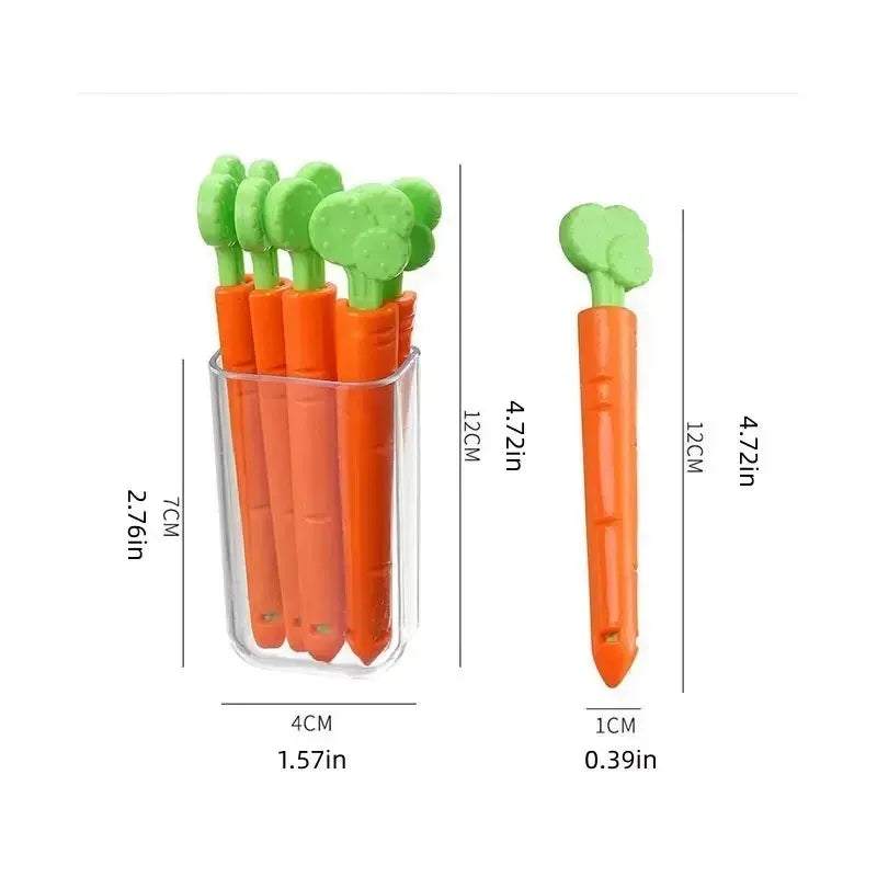 Carrot Sealing Clips – Airtight Food Freshness & Snack Storage Food Sealing Clip Zpaxo