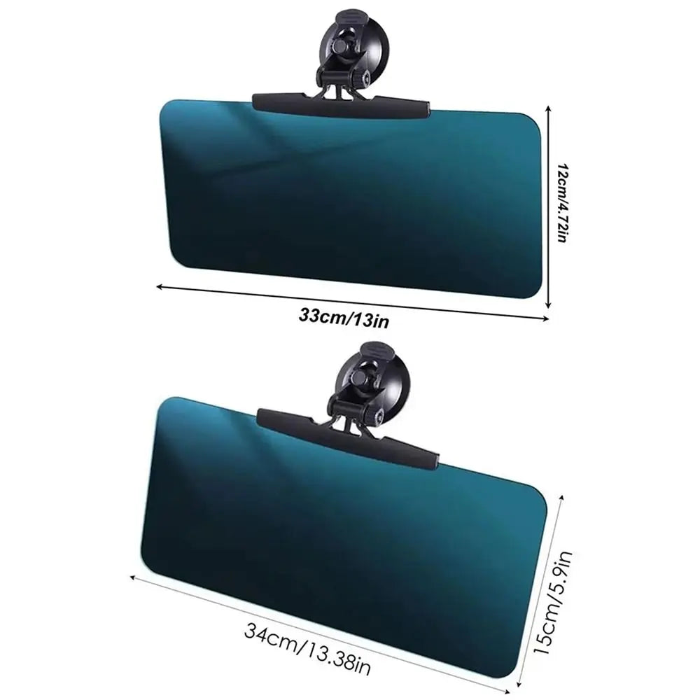 Universal Anti-glare Car Sun Visor Anti-UV Suction Cup Blocker Panel Zpaxo