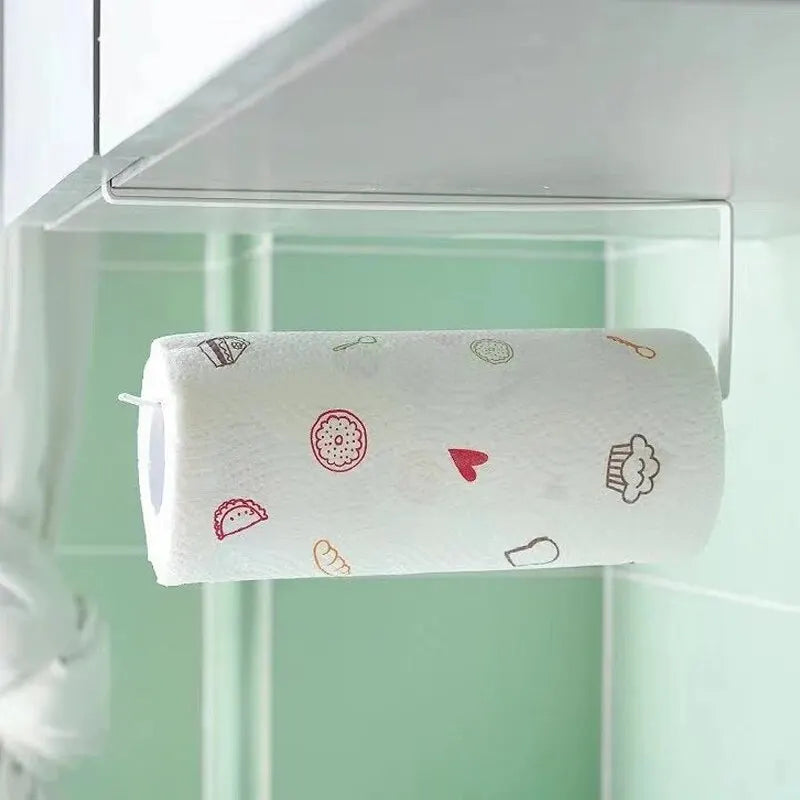 No-Drill Paper Towel Holder – Under Cabinet Kitchen Rack Paper Towel Holder Zpaxo