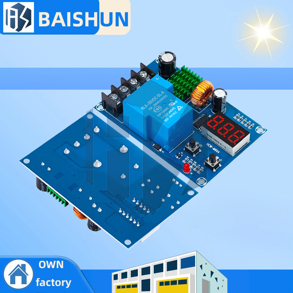 XH-M604 Lithium Battery Charger Module DC 6-60V Charging Control Zpaxo Default Title