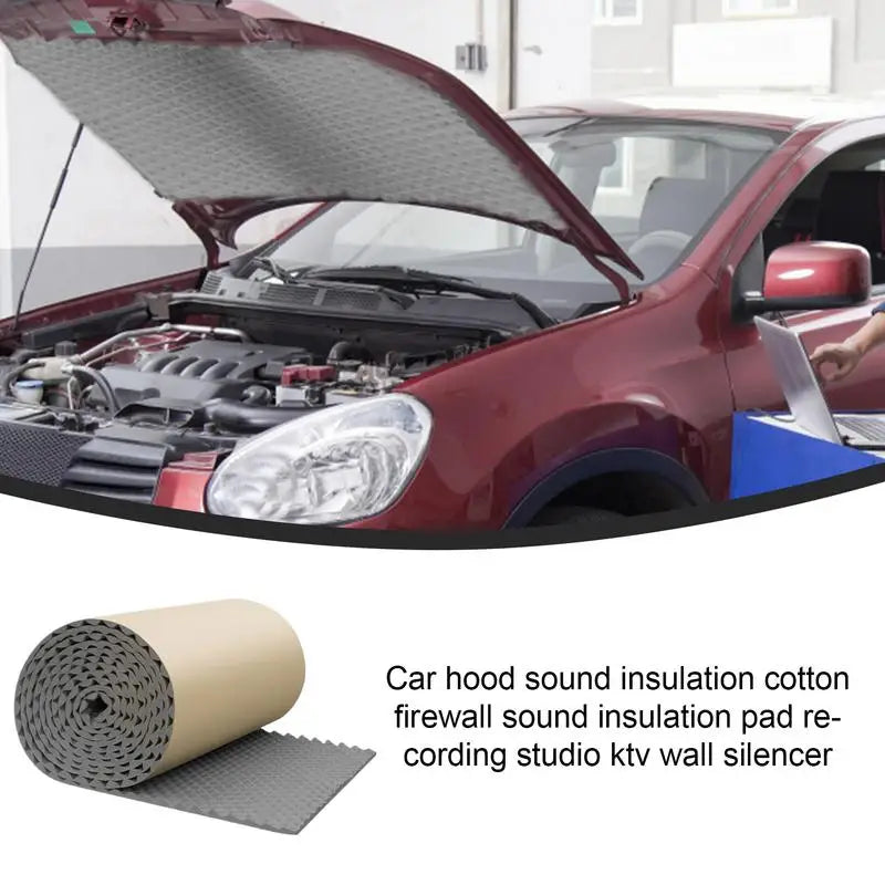 Acoustic Foam Self-adhesive Egg Sound Insulation Panels Density