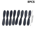 Props 4D RC Spare Parts V8 Mini Toy R C Drone Quadcopter Propeller Zpaxo A1