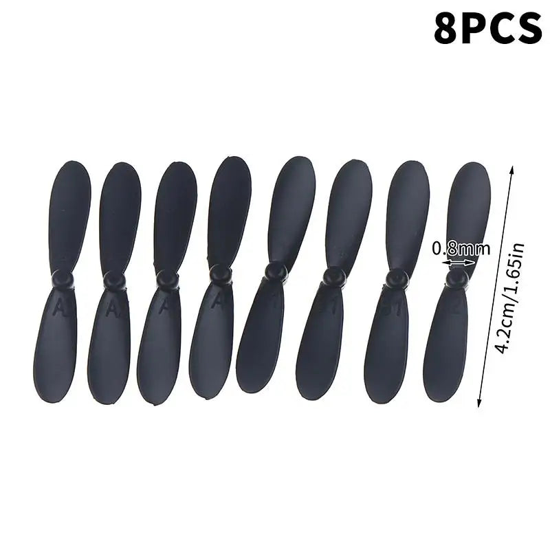 Props 4D RC Spare Parts V8 Mini Toy R C Drone Quadcopter Propeller Zpaxo A1