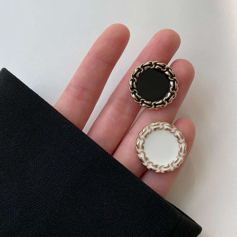 Luxury Retro Metal Sewing Buttons Clothes Embellishment Coat Decor